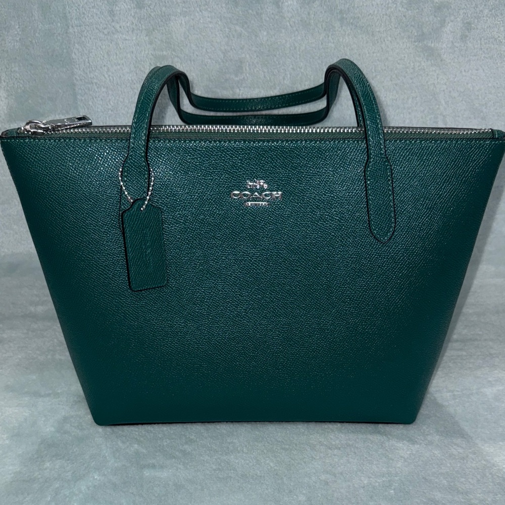 Coach Emerald Green Tote Bag
